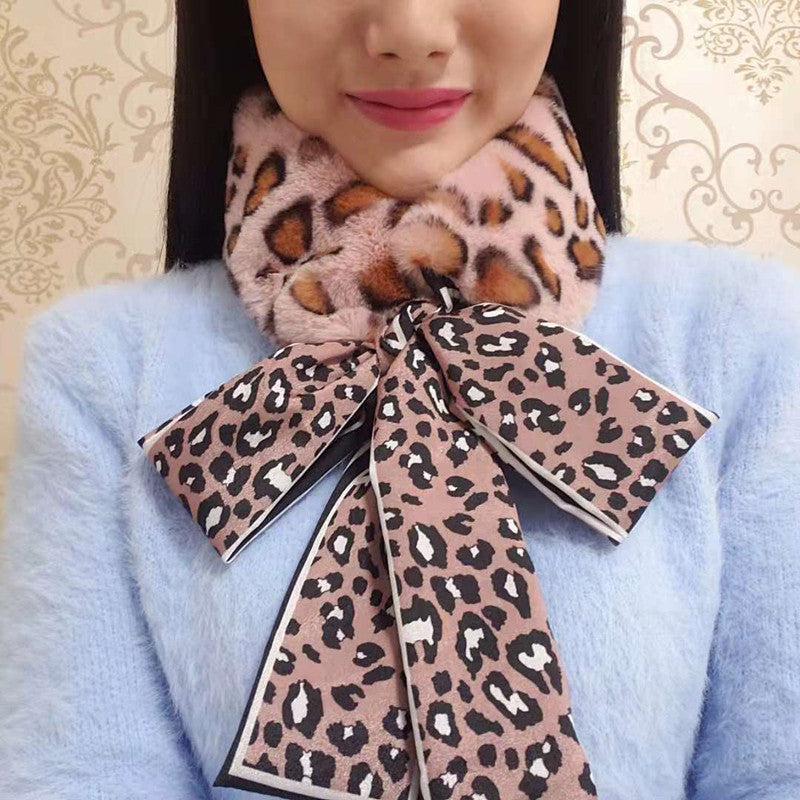 秋冬新款毛毛披肩仿皮草狐狸毛獭兔毛女士围脖围巾大衣假领子丝巾